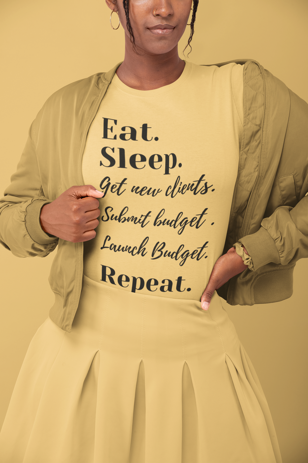 EAT.SLEEP.REPEAT Broker T-Shirt